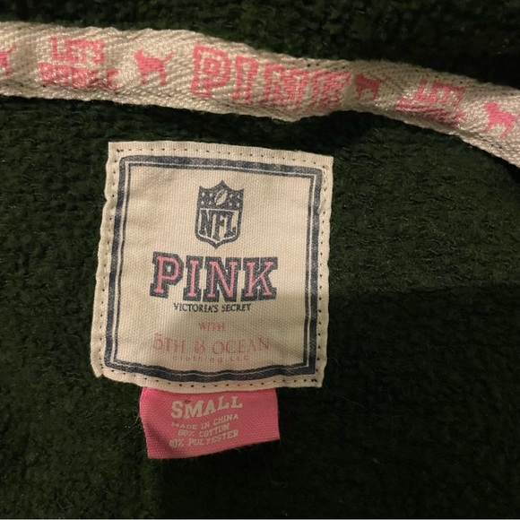 Vs. Pink y2k Green Bay Packers bling hoodie-small - Picture 7 of 9